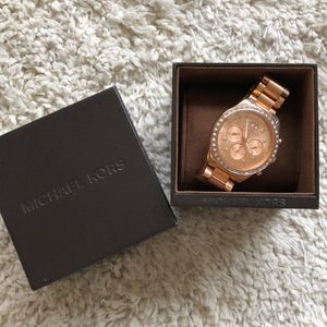 Michael Kors Rose Gold Watch